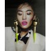 Серьги Metal Spikes for ASOS black