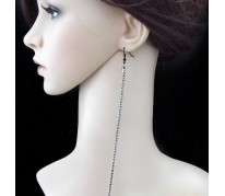 Серьги  Long Chain dark