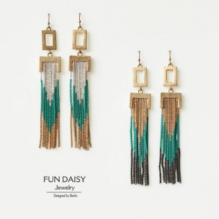 Серьги-кисти Tassel FUN DAISY