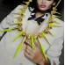 Колье Metal Spikes for ASOS yellow
