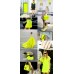 Колье Metal Spikes for ASOS yellow