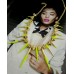 Колье Metal Spikes for ASOS yellow