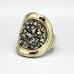 Кольцо DYRBERG/KERN Crystal Cluster Ring 
