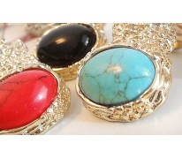Кольцо Fossil turquoise