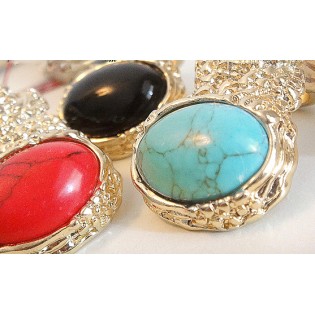 Кольцо Fossil turquoise