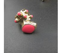 Кольцо Coral YSL pink