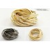 Кольцо String Round golden