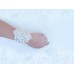 Свадебный браслет "Pearls & Crystals"